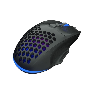 Lecoo MS107 Kablolu 3200DPI 7 Tuşlu RGB LED Aydınlatmalı Gaming Optik Mouse Siyah - 2