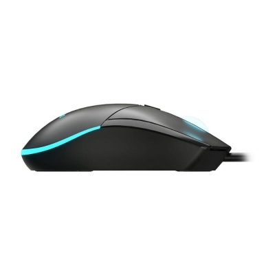 Lecoo MS120 USB Kablolu 2400DPI 4 Tuşlu RGB LED Aydınlatmalı Optik Gaming Optik Mouse Siyah - 3
