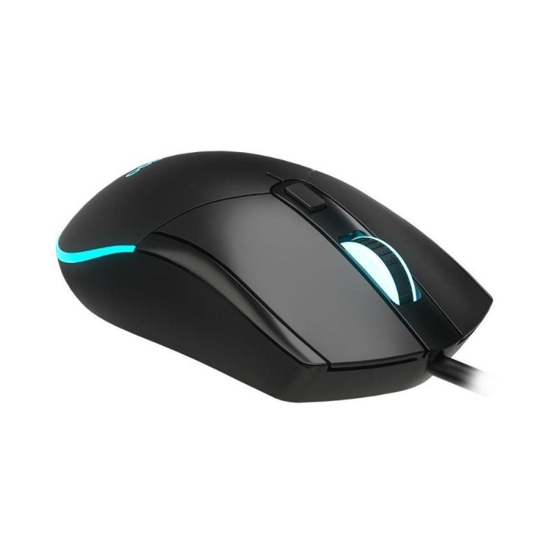 Lecoo MS120 USB Kablolu 2400DPI 4 Tuşlu RGB LED Aydınlatmalı Optik Gaming Optik Mouse Siyah - 4