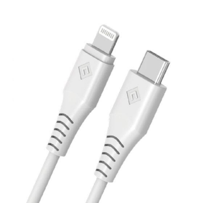 Novoo Type-C iPhone Lightning Hızlı Şarj Kablosu Beyaz 1.2 Metre - Novoo