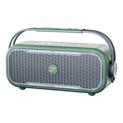 NowGo C2 60W Taşınabilir RGB Bluetooth Hoparlör IPX4 Parti Speaker Yeşil - NowGo