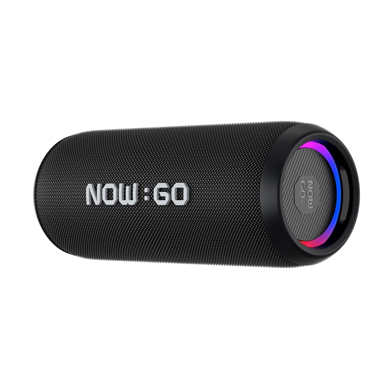 NowGo F6 20W RGB Speaker Su Geçirmez Taşınabilir Kablosuz Bluetooth Hoparlör Siyah - 1