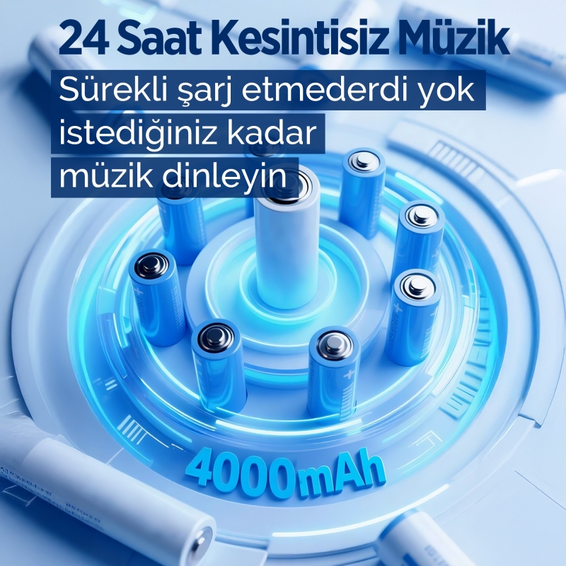 NowGo F6 20W RGB Speaker Su Geçirmez Taşınabilir Kablosuz Bluetooth Hoparlör Siyah - 8