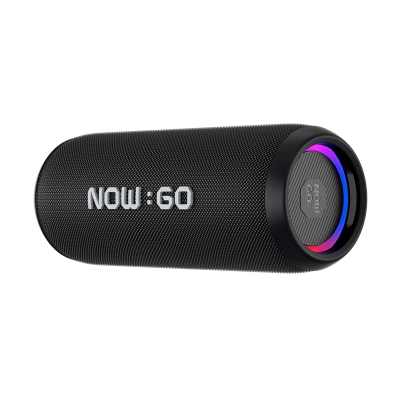 NowGo F6 20W RGB Speaker Su Geçirmez Taşınabilir Kablosuz Bluetooth Hoparlör Siyah - NowGo