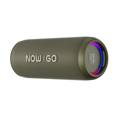 NowGo F6 20W RGB Speaker Su Geçirmez Taşınabilir Kablosuz Bluetooth Hoparlör Yeşil - NowGo