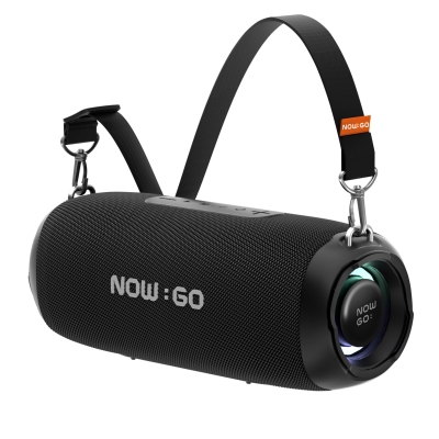 NowGo F8 40W RGB Speaker Su Geçirmez Taşınabilir Kablosuz Bluetooth Hoparlör Siyah - NowGo