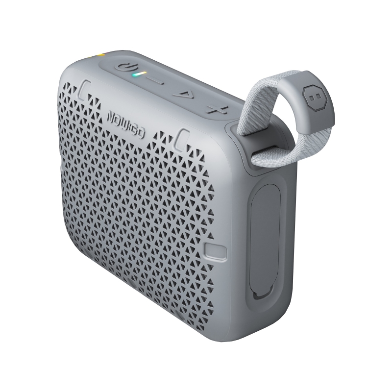 NowGo Stone M1 5W Su Geçirmez Taşınabilir Bluetooth 5.4 Hoparlör Gri - 11