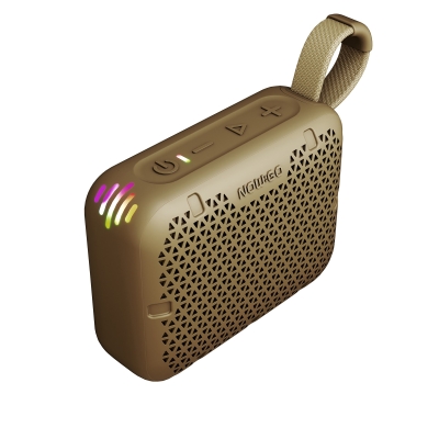 NowGo Stone M1 5W Su Geçirmez Taşınabilir Bluetooth 5.4 Hoparlör Kahverengi - 10