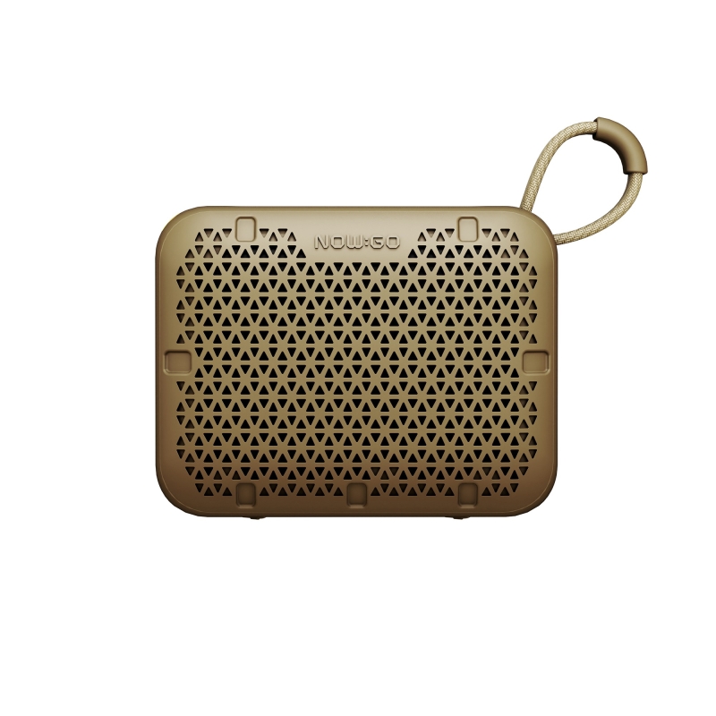 NowGo Stone M1 5W Su Geçirmez Taşınabilir Bluetooth 5.4 Hoparlör Kahverengi - 1