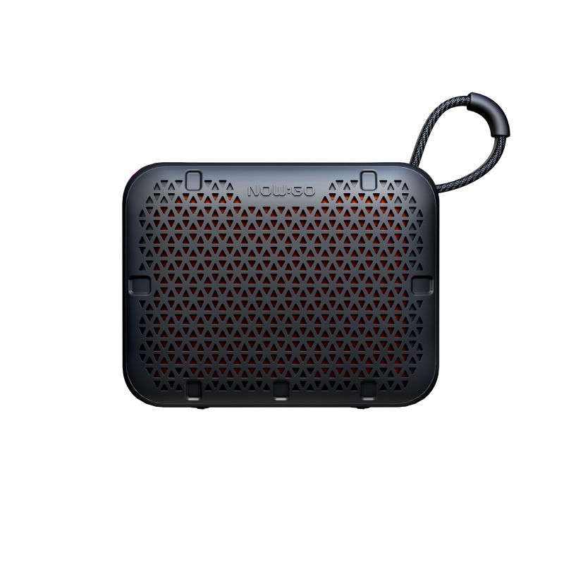 NowGo Stone M1 5W Su Geçirmez Taşınabilir Bluetooth 5.4 Hoparlör Siyah - 1