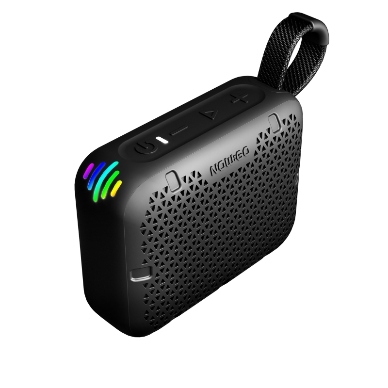 NowGo Stone M1 5W Su Geçirmez Taşınabilir Bluetooth 5.4 Hoparlör Siyah - 10