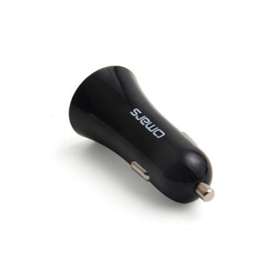 Omars 3.4A 17W Çift USB Çıkışlı Araç Şarj Cihazı - Omars