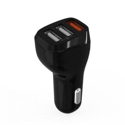 Omars USB 3 Portlu Qualcomm QC 3.0 Hızlı Araç Şarj Cihazı - Omars
