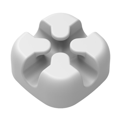 Orico Masaüstü Silikon Kablo Klipsi Düzenleyici Organizer Gri - Orico