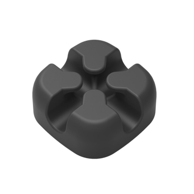 Orico Masaüstü Silikon Kablo Klipsi Düzenleyici Organizer Siyah - Orico