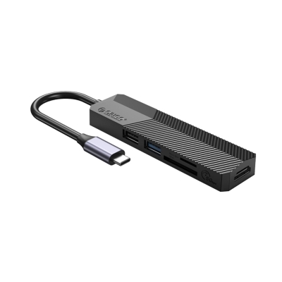 Orico Type-C Bağlantılı 2 USB Portlu 4K@30Hz HDMI TF/SD Docking Station Siyah - Orico