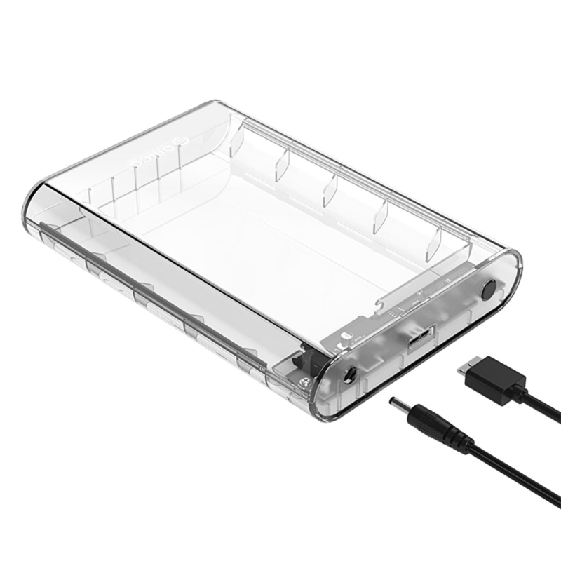 Orico USB 3.0 Micro B Şeffaf 2.5” 3.5” inch SATA SSD Hard Disk Kutusu - 4