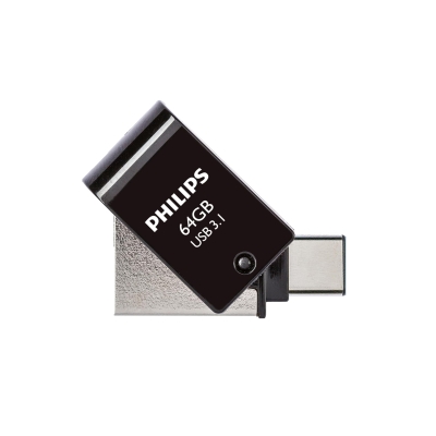Philips 64GB OTG Dual Drive Type-C ve USB Flash Bellek - Philips