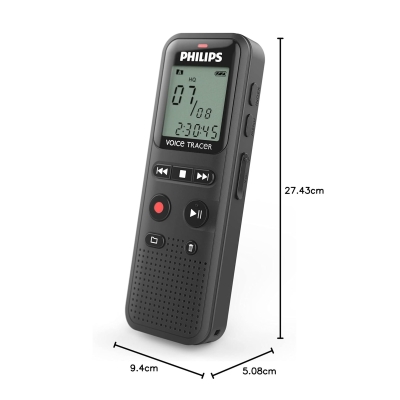 Philips DVT1160 VoiceTracer 8GB Taşınabilir Ses Kayıt Cihazı - 2
