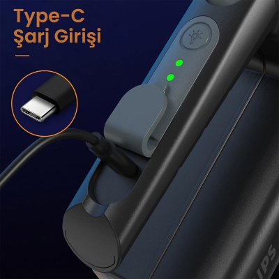Philips SFL3101 800 Lümen IP54 Su Geçirmez 3000mAh Şarj Edilebilir LED El Feneri - 2