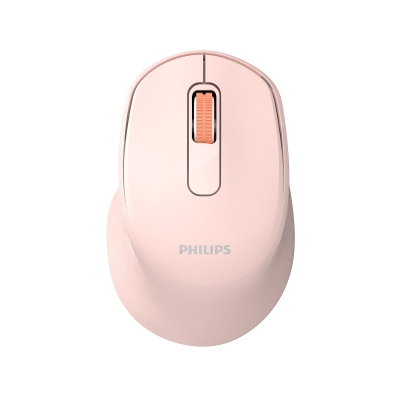Philips SPK7448 Bluetooth 5.2 ve 2.4GHz 1600DPI Sessiz Optik Kablosuz Mouse Pembe - Philips