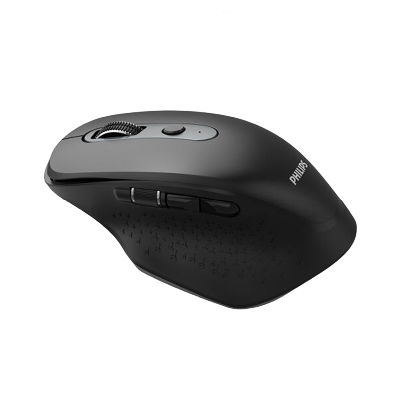 Philips SPK7818 3200 DPI 8 Tuşlu Dual Mod Bluetooth ve 2.4G Kablosuz Ergonomik Sessiz Mouse Siyah - 2