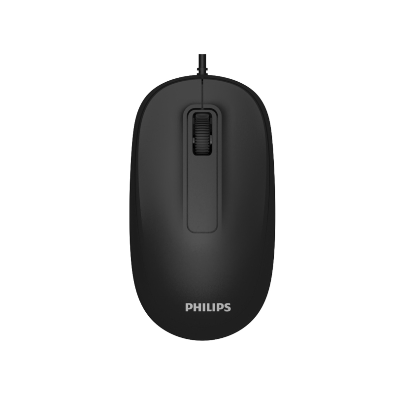 Philips SPT6238 USB Kablolu Multimedia Sessiz Türkçe Q Klavye Mouse Seti Siyah - 3