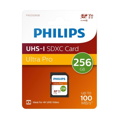 Philips Ultra Pro 256GB SDXC UHS-I U3 V30 Class10 Hafıza Kartı - 2