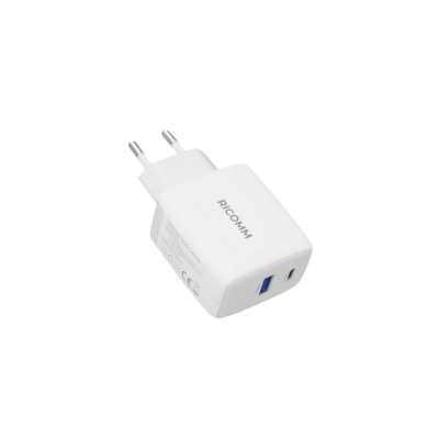 Ricomm 65W GaN USB-C + USB-A Şarj Aleti Apple & Samsung Hızlı Şarj Cihazı + 2MT 100W Type-C Kablo - 3