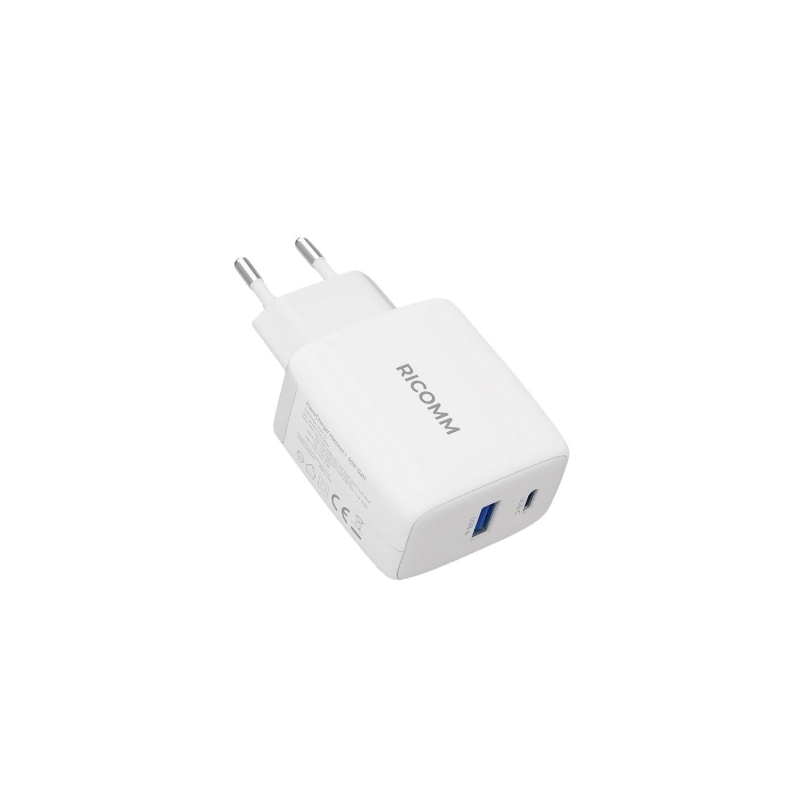 Ricomm 65W GaN USB-C + USB-A Şarj Aleti Apple & Samsung Hızlı Şarj Cihazı + 2MT 100W Type-C Kablo - 3
