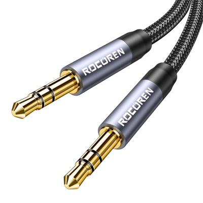 Rocoren 3.5mm Hi-Fi TRS AUX Ses Kablosu 50 CM - Rocoren
