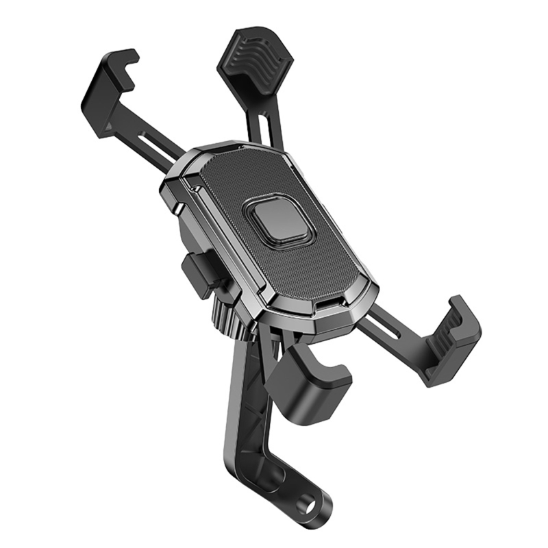 Rocoren 360° Ayarlanabilir Ayna Dibi Bağlantılı Motosiklet Telefon Tutucu - 1