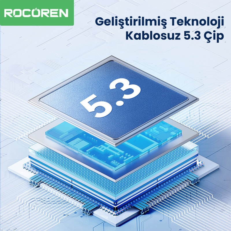 Rocoren Bluetooth 5.3 Mini Dongle Nano USB Adaptör - 3