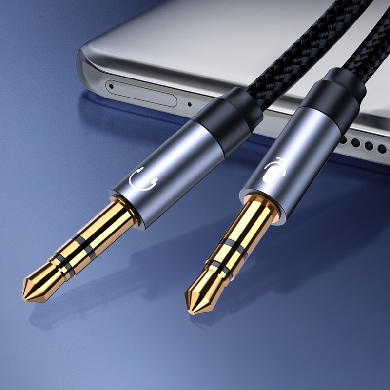 Rocoren Hi-Fi TRRS Mikrofon ve Kulaklık Ayırıcı 3.5mm Y Jack Kablo - 7