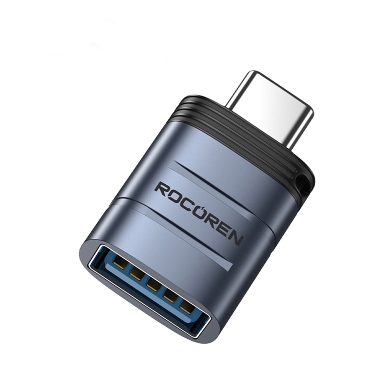 Rocoren Type-C to USB 3.2 5Gbps OTG Çevirici Dönüştürücü Adaptör - 1