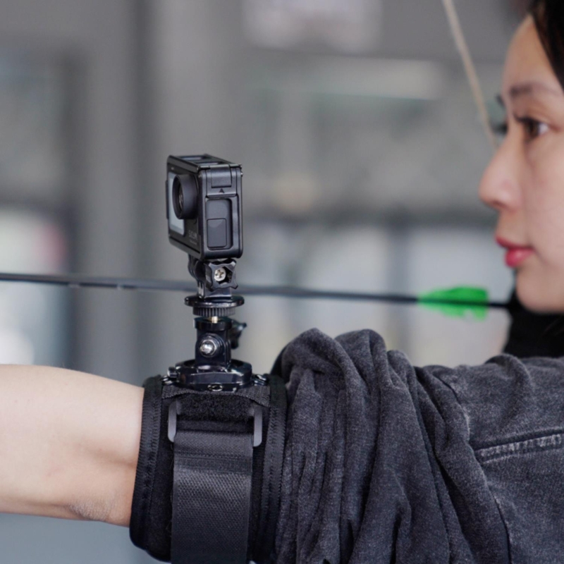 SJCAM Aksiyon Kamera Uyumlu 360 Derece Dönebilen Bilek Bağlantı Aparatı - 2