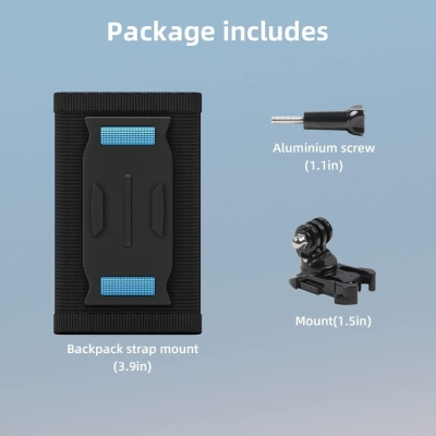 SJCAM Aksiyon Kamera Uyumlu Çanta ve Sırt Çantası Klipsi - 3