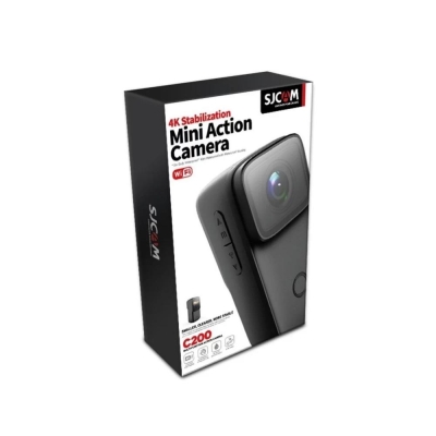 SJCAM C200 4K Mini Aksiyon Kamerası Siyah - 6