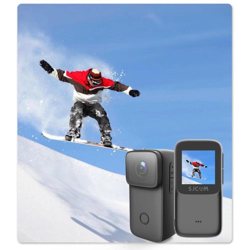 SJCAM C200 4K Mini Aksiyon Kamerası Siyah - 8