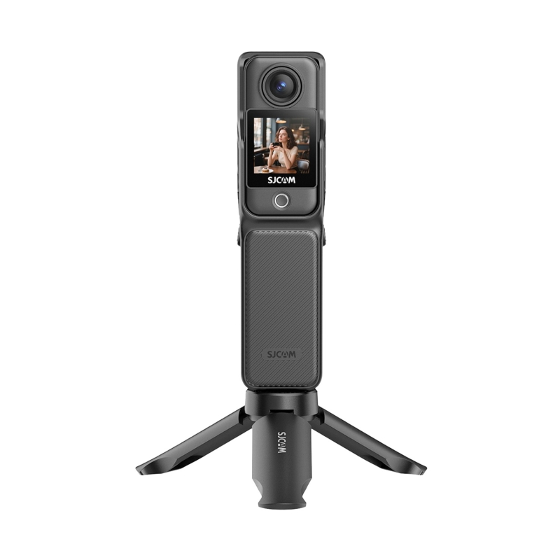 SJCAM C400 Pocket 4K UHD 3'ü 1 Arada Titreşim Engelleme Çift Ekranlı Vlog Aksiyon Kamerası - 12