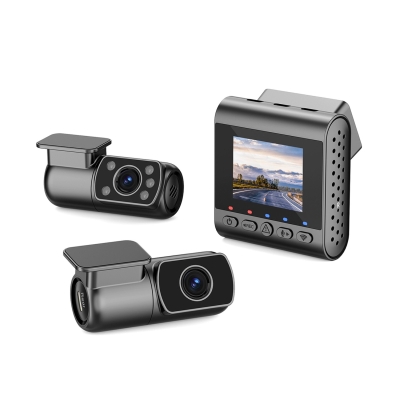SJCAM M60 3 Kameralı Ön+İç+Arka 4K+FHD+FHD HDR Sony Starvis 2 Sensörlü WiFi GPS'li Araç Kamerası - 7