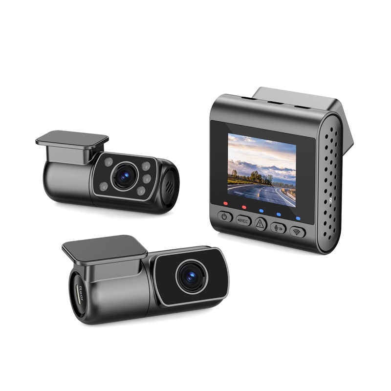 SJCAM M60 3 Kameralı Ön+İç+Arka 4K+FHD+FHD HDR Sony Starvis 2 Sensörlü WiFi GPS'li Araç Kamerası - 7