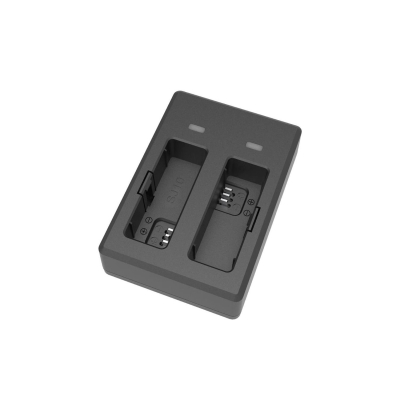 SJCAM SJ10 SJ11 Uyumlu İkili Yedek Batarya Şarj İstasyonu - Sjcam