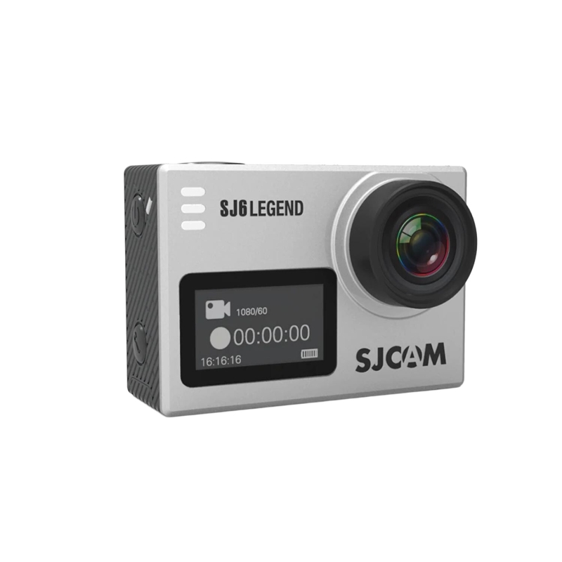 SJCAM SJ6 Legend 4K Orjinal Lisanslı Aksiyon Kamera Gri - 6