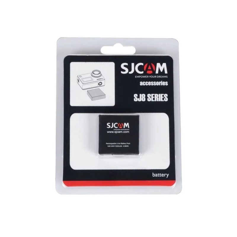 SJCAM SJ8 Aksiyon Kamera Yedek Bataryası - 5