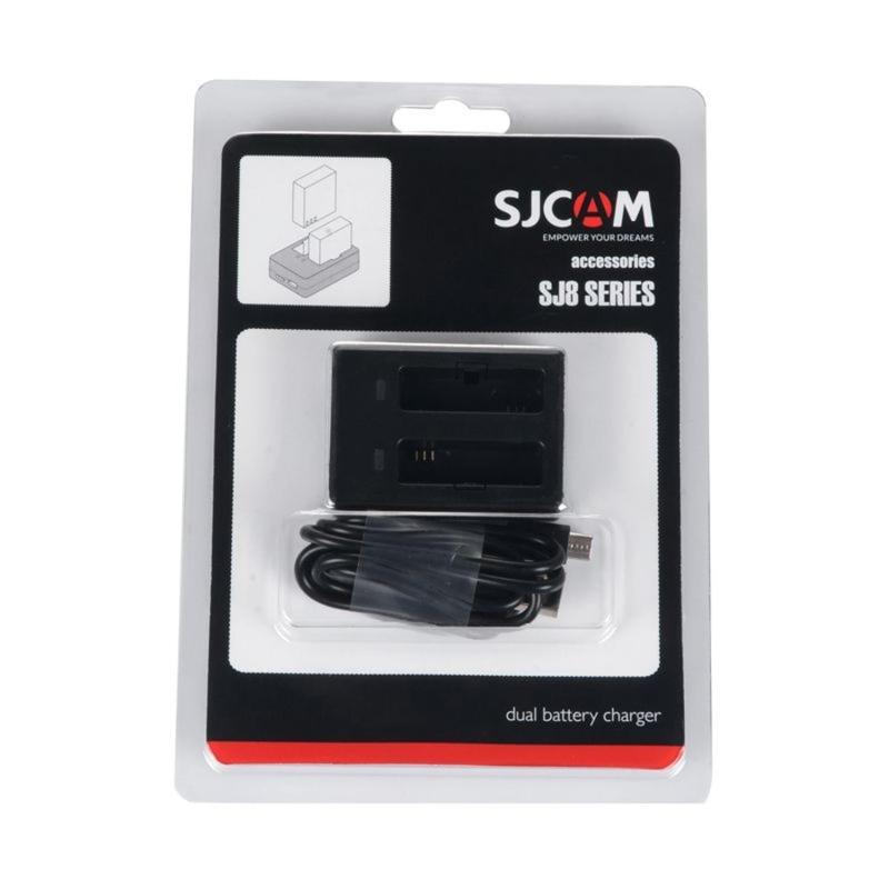 SJCAM SJ8 İkili Yedek Batarya Şarj İstasyonu - 6