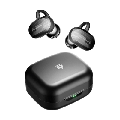 Soundpeats Air Clip Open-Ear ENC OWS Bluetooth 5.4 Kablosuz Kulaklık Siyah - Soundpeats