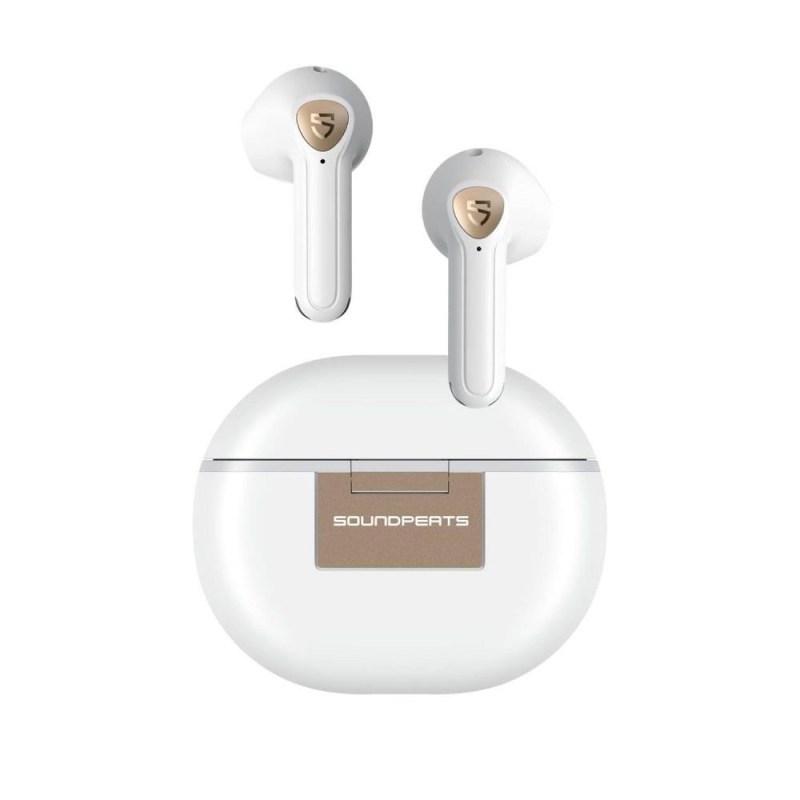Soundpeats Air3 Deluxe Hs 5.3 Hi-Res LDAC Kablosuz Kulak içi Bluetooth Kulaklık Beyaz - 1