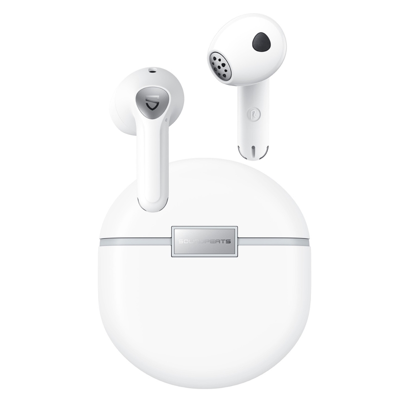 Soundpeats Air4 ANC aptX BT 5.3 TWS Kablosuz Bluetooth Kulaklık Beyaz - 1