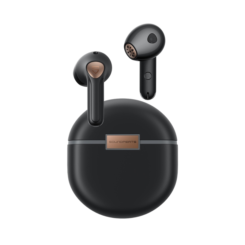 Soundpeats Air4 ANC aptX BT 5.3 TWS Kablosuz Bluetooth Kulaklık Siyah - 1